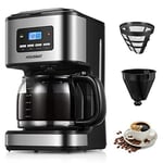 Filter Coffee Machine, Programmable Drip Coffee Maker, Advanced