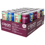 24 X Clean Drink 330 Ml Mixflak Utvalda Smaker