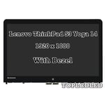 14“ Lenovo Thinkpad S3 Yoga 14 20DM008UUS LCD LED Touch Screen Bezel Assembly