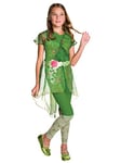 Rubies Poison Ivy Deluxe Costume, Kids DC Super Hero Girls Outfit, Large, Age 8-10 years, HEIGHT 4’ 8” - 5' 0" Halloween