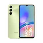 Samsung Galaxy A05s, Smartphone Android 4G, stockage 64 Go, Ram 4Go, batterie 5000 mAh, Smartphone déverrouillé, Lime, Version FR