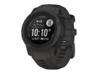 Garmin Instinct 2S - 40 mm - grafit - sportklocka med band - silikon - handledsstorlek: 112-180 mm - monokrom - 32 MB - Bluetooth, ANT+ - 42 g