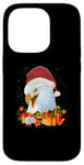 Coque pour iPhone 14 Pro Merry Christmas Pull de Noël moche aigle chauve américain