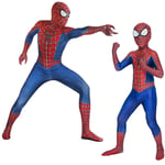 SpiderMan Cosplay Kostym Vuxen Far From Home Raim Outfit Fest cm 190