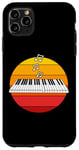 Coque pour iPhone 11 Pro Max Piano Summer Festival Pianiste Musicien