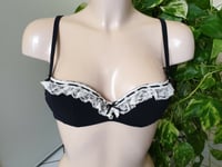 CHANTAL THOMASS SOUTIEN GORGE TAILLE 85A COULEUR NOIR FINE MOUSSE REF 9A93