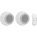 Set complet pour Sonnette sans fil Byron DBY-23514 175 m blanc