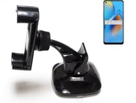 For Oppo F19 smartphone Holder car mount windshield stand