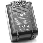 Vhbw - 1x Batterie compatible avec Worx Landroid L2000, L1500, L1000 WR147E, L1000, L1500 WR153E outil électrique (3000 mAh, Li-ion, 20 v)