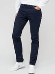 Levi's 511 Slim Fit 5 Pocket Trousers - Navy, Navy, Size 30, Inside Leg Regular, Men