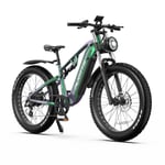 DUOTTS-E26 Elcykel 48V 20Ah Samsung batteri Dynamisk färgskiftande ebike Kraftfull Bafang Motor Mountaion ebike