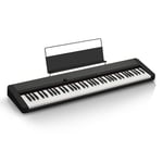 Casio CT-S1-76BK Clavier de Piano avec 76 Touches Sensibles à la Vélocité et 61 Tonalités en Noir