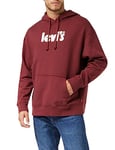 Levi's Men's Relaxed Graphic Sweatshirt Hoodie, Poster Port, S