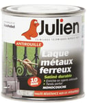 Peinture antirouille laque métaux ferreux blanc satin 0.25L FERICOLOR JULIEN hau