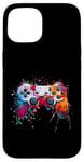 iPhone 15 Gaming Controller Colourful Case