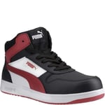 Puma Safety Mens Frontcourt Leather Shoes - 7 UK