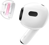 Embouts d'oreille et adaptateurs de rechange en silicone de qualité médicale pour un confort suprême (une paire) (embouts installés) pour AirPods Pro Gen 1 et 2 S