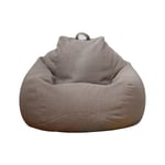 Inomhus Utomhus Vuxen Sittpuff Spelstol Extra Stor Sittpuff Överdrag Brun 350g Brown 350g