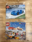 Lot 2 LEGO Ferrari McLaren Shell V-Power Le Stand Fiorano Ferrari  40195 + 30343