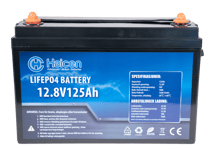 Lithium Batteri: LiFePO4 12V 125Ah, H
