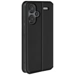 Avizar Folio case for Redmi Note 13 Pro Plus Multifunction, Black