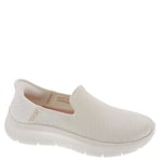 Skechers Femme Go Walk Flex Slip-ins Relish Basket, Blanc crème, 42 EU Large