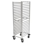 Echelle Simple - Combisteel - 12 GN 1/1 - Charge maximale 100 kg - Hauteur maximum 4,7 m - Acier