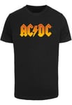 Urban Classics ACDC - Fire Logo T-Shirt (M,light navy)