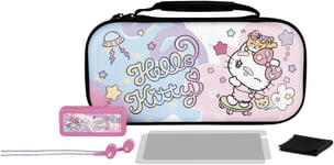 Hello Kitty Pack D'accessoires Gaming Starter Kit Nintendo Switch, Switch Lite Et Switch Oled - Housse - Verre Trempé - Boîtier Jeux - Écouteurs