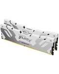 Kingston Technology FURY DIMM DDR5 CL32 32Go 6000 MT/s (kit de 2) Renegade Blanc XMP