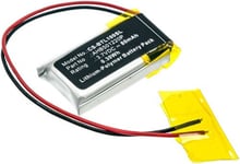 Kompatibelt med Bose BTR2, 3.7V, 80 mAh