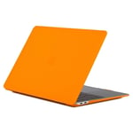 MacBook Air 13 (2020/2019/2018) - Mat Hårda skal Front+Baksida Orange