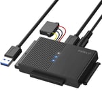 FIDECO IDE and SATA Adapter, USB 3.0 Hard Drive Adapter, External SATA and IDE 