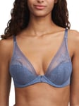 Passionata Womens Maddie Plunge T-Shirt Bra - Nile Green - Blue Polyamide - Size 36DD