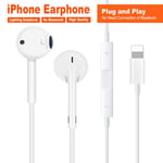 Éclairage Écouteur avec Micro Pas de Bluetooth Écouteurs Stéréo Filaires pour Apple iPhone 8 7plus X XS MAX XR