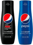 Sodastream Pepsi & Pepsi MAX Syrup Tasty Bundle - Makes 18 Litres of Fizzy Juice