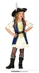 Fiestas GUiRCA Déguisement Pirate Costume Enfant Fille Taille Taille 10-12 ans