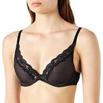 Passionata Women's Brooklyn T-Shirt Bra, Black (Schwarz 11), 32D