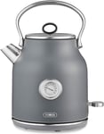 Tower Renaissance 1.7 Litre, 3kW Ultra-Fast Quiet Boil Kettle in Matt Grey