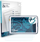 Bruni 2x Protective Film for Zebra ET40-HC Screen Protector Screen Protection