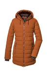 killtec Femme Parka matelassée/parka avec capuche KOW 55 WMN QLTD PRK, zimt, 50, 41809-000