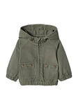 VERTBAUDET Blouson bébé avec Capuche Gris Ardoise 3M(60CM)