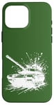 Coque pour iPhone 16 Pro Max #snirt T-shirt à capuche avec motif Abraham Panzer Léopard