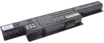 Kompatibelt med Advent Roma 3001, 11.1V, 4400 mAh