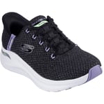 Skechers Womens Arch Fit 2.0 Good Energy Trainers - Black material_textile - Size UK 6