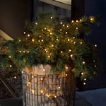 Konstsmide Christmas Ulos – valoketju LED 40-os. lämmin valk. paristo