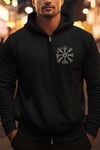 Dunken Gray Vegvisir ziphoodie herr (3XL)