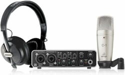 BEHRINGER Recording Bundle Set U-PHORIA STUDIO PRO New in Box