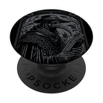 Occult Gothique Vintage Death Grunge Plague Doctor PopSockets PopGrip Interchangeable