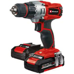 Einhell Skruvdragare TE-CD 18/2 Li Inklusive batteri och laddare